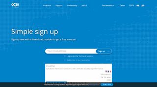 
                            3. Simple sign-up for hosted Nextcloud – Nextcloud