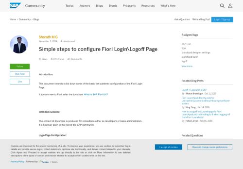 
                            5. Simple steps to configure Fiori Login\Logoff Page | SAP Blogs