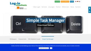 
                            4. Simple Task Manager | Login Consultants