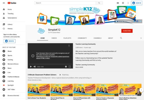 
                            5. SimpleK12 - YouTube