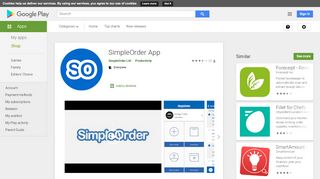 
                            8. SimpleOrder App - Apps on Google Play