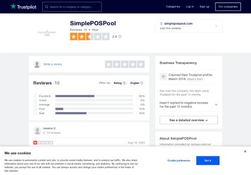 
                            7. SimplePOSPool Reviews | Read Customer Service Reviews of ...