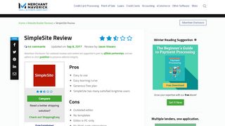 
                            13. SimpleSite Review 2019 | Reviews, Ratings, Complaints ...