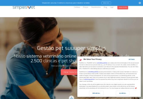 
                            1. SimplesVet - Sistema para gestão de clínicas veterinárias e petshops