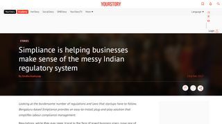 
                            9. Simpliance is helping businesses make sense of the messy Indian ...