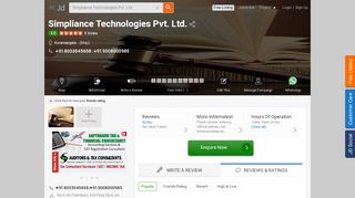 
                            12. Simpliance Technologies Pvt. Ltd., Koramangala - Legal Consultants ...