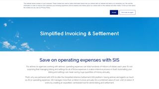 
                            5. Simplified Invoicing & Settlement (SIS) | Industry | Accelya