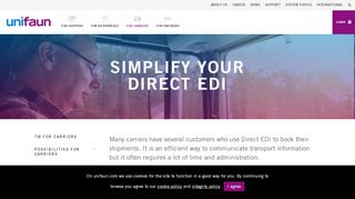 
                            2. Simplify your Direct EDI - Unifaun