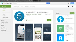 
                            7. SimpliSafe Home Security App - Apps on Google Play