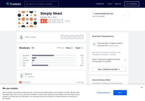 
                            11. Simply Hired Reviews | Read Customer Service Reviews of ...