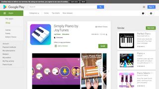 
                            3. Simply Piano by JoyTunes - Apps on Google Play