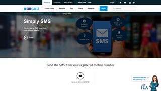 
                            8. Simply SMS - Check SBI Credit Card Balance on Mobile | SBI Card