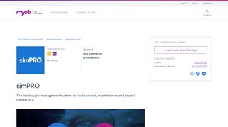 
                            7. simPRO | add on to your MYOB accounting software