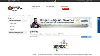 
                            2. SIMPROC | Secretaria Municipal de Gestão | Prefeitura da Cidade de ...
