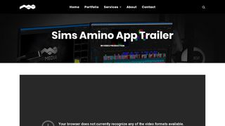 
                            12. Sims Amino App Trailer | Portfolio | MP Media - Michael Peret Media