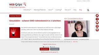
                            4. Simsalabim – sicherer OXID-Adminbereich in 3 Schritten › Blog ...