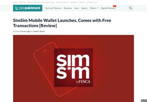
                            8. SimSim Mobile Wallet Launches, Comes with Free ...