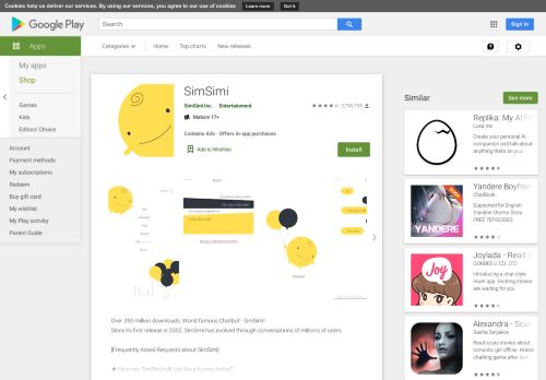 
                            5. SimSimi - Apps on Google Play