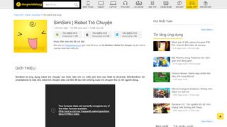 
                            6. SimSimi | Robot Trò Chuyện - Thegioididong.com