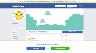 
                            5. SimSimi - Trang chủ | Facebook
