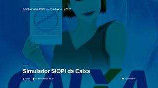 
                            7. Simulador SIOPI da Caixa → Simulador de Financiamentos ...