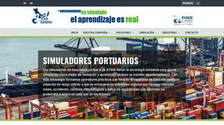 
                            12. Simuladores Portuarios | e-Tech Simulation