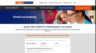 
                            5. Simule sua proposta – Bem Promotora