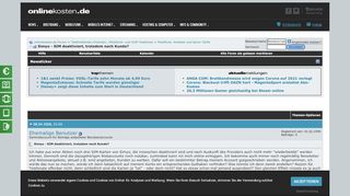 
                            3. Simyo - SIM deaktiviert, trotzdem noch Kunde? - onlinekosten.de Forum