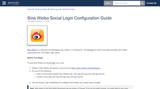 
                            11. Sina Weibo Social Login Configuration Guide | Akamai Identity Cloud ...