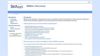 
                            7. SINAnet Groupware