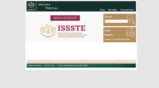 
                            5. SINAVID Oficina Virtual - Registro - Oficina Virtual ISSSTE