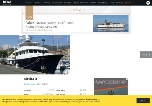 
                            10. SINBAD yacht (was: SINBAD) | Boat International