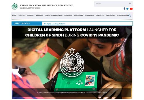 
                            1. Sindh Education and Literacy Department
