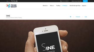 
                            9. SINE App | India's best Online Stock, Commodity ... - Trade Smart Online