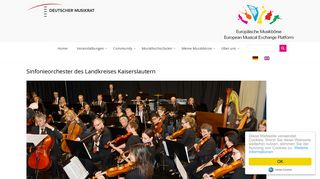 
                            5. Sinfonieorchester des Landkreises Kaiserslautern | Europäische ...