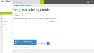 
                            4. Sing! Karaoke by Smule 6.1.7 için Android - İndir