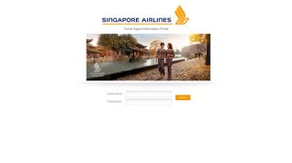 
                            7. Singapore Airlines -- Login - Singapore Airlines agent website