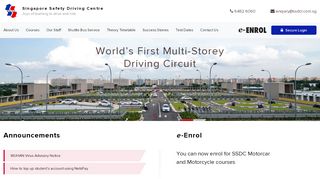 
                            1. Singapore Safety Driving Center (SSDC)
