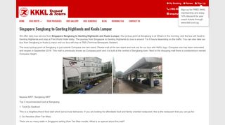 
                            12. Singapore Sengkang to Genting Highlands and Kuala Lumpur | KKKL ...