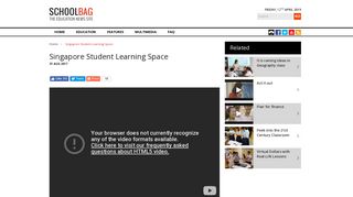 
                            7. Singapore Student Learning Space - Schoolbag.sg