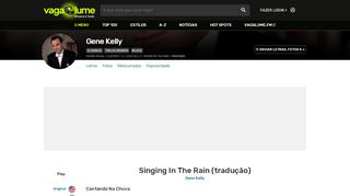 
                            4. Singing In The Rain (tradução) - Gene Kelly - VAGALUME