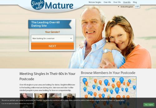 
                            8. Single And Mature 60s | Dating Singles In Their 60s