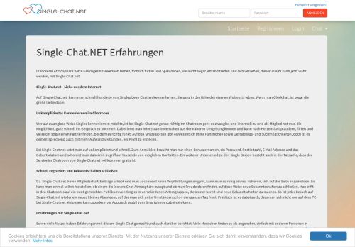 
                            5. Single-Chat.NET Erfahrungen
