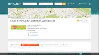 
                            9. Single-Community Harzflirt.de, Ehevermittlungsinstitute in ... - Cylex