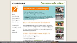 
                            7. Single Freizeit Club für Berliner Singles ab 40 - Freizeit-Clubs.de