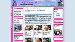 
                            4. Single mit Kind Reisen - Urlaub für Alleinerziehende - Singlemama.de