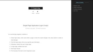 
                            5. Single Page Application Login (Vuejs) | Yi Yang's blog