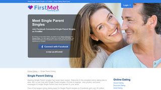 
                            7. Single Parent Dating - Register Now for FREE | FirstMet.com