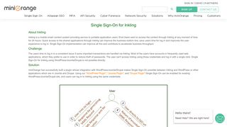 
                            11. Single Sign-On for Inkling - miniOrange