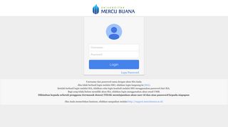 
                            5. Single Sign On Mercu Buana: Users